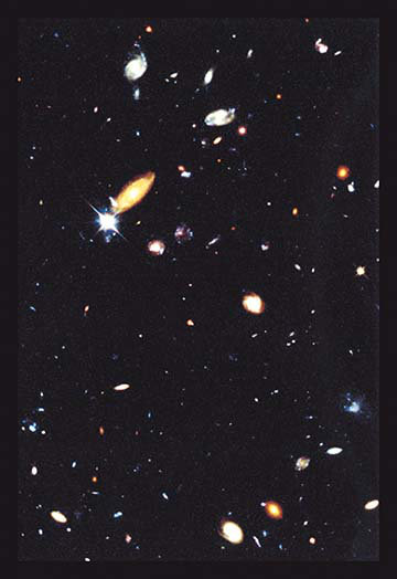 Hubble Deep Field by Nasa Photographic Print