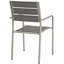 Ensemble repas d'extérieur en aluminium 7 pièces Shore-38386385