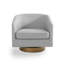 72Cm Wide Swivel Barrel Chair-257751799