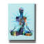 Art mural sur toile Winston Porter «Lotus Pose Moon» par Tim Parker-1163303542