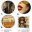 «Chic Couture Accessories Vintage Portrait II», art mural en métal-3611658