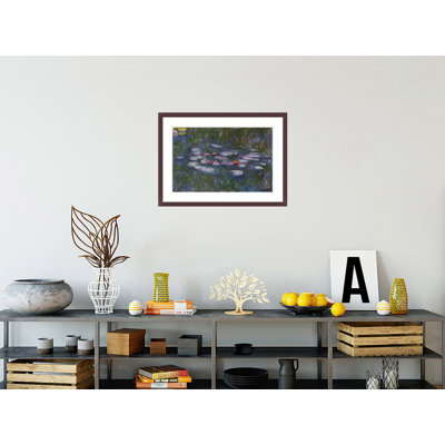 Nymphéas (nénuphars) par Claude Monet, impression giclée sur cadre
