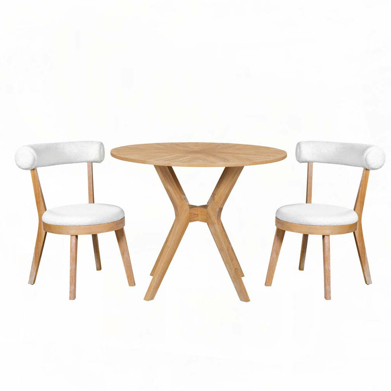 Ensemble de table de salle à manger pour 2 personnes