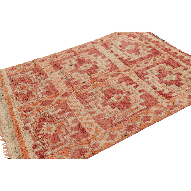 Moroccan One-of-a-Kind 4'6X6'1 Hand Knotted Area Rug