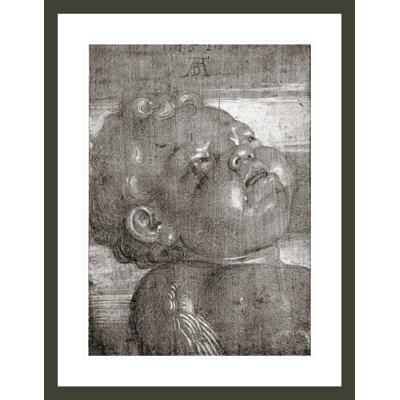 Cherubim Crying by Albrecht Dürer -Framed Giclee Print