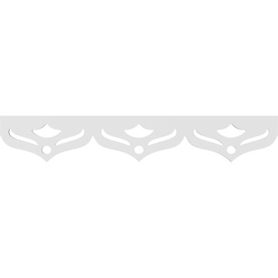 Garniture de sol en PVC de qualité architecturale H 8 po x P 5/8 po x L 48 po Kellogg