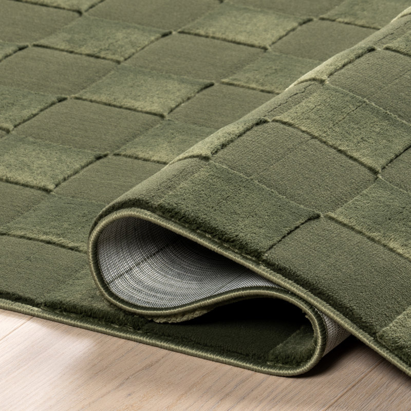 Tapis lavable à la machine Alaiya, Rectangulaire 3 pi x 5 pi