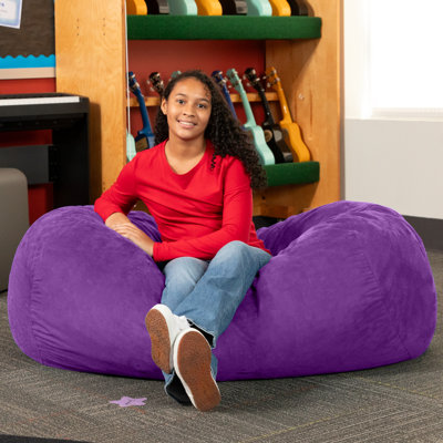 Jaxx Jr. Bean Bags Microfiber / Microsuede Bean Bag Chair & Lounger
