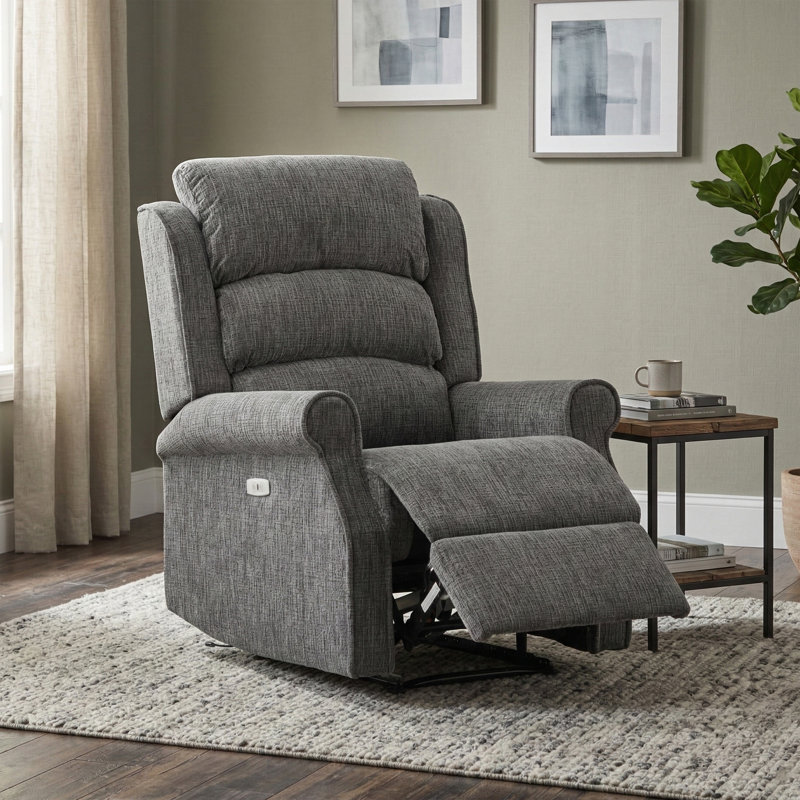 Constantino 79cm Wide Standard Recliner, Grey