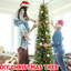 Arbre de Noël mince de 6 pi avec 150 lumières à DEL blanc chaud, 358 pointes, apparence réaliste, installation rapide pour les petites pièces, construction compacte et coins confortables