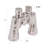 Stoneware Binoculars Decor