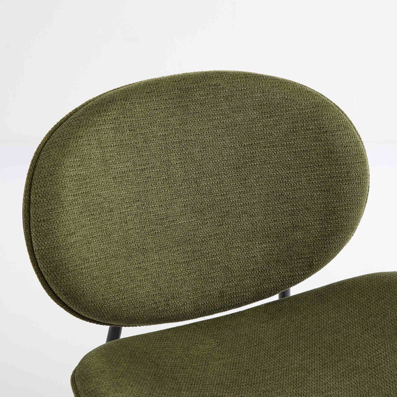 Upholstered Dining Chair, Green