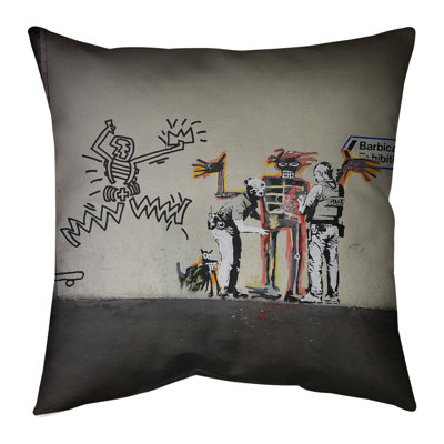 Welcomed by the Police Pillow Cover