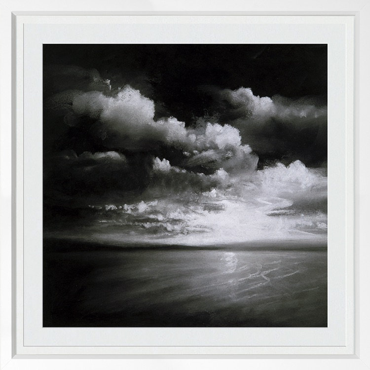 Moonlit Bay I Print by Donna Levinstone