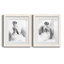 «Soft Silhouette I», ensemble de 2 reproductions d'art-956800009-956800061-1031789614