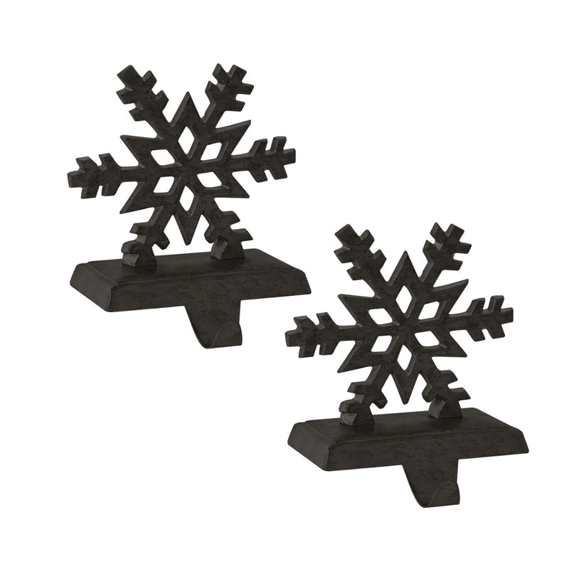 Jadus Iron Stocking Holder, Black