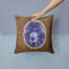 Coussin intérieur/extérieur brun caniche