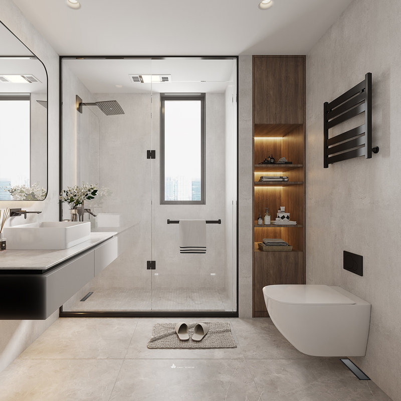 Linear Grid Shower Drain