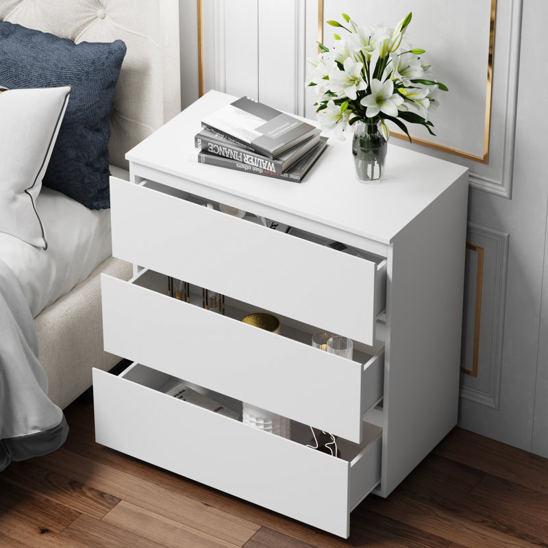 30.3'' W Nightstand, White