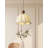 Retro French Style Fabric Chandeliers