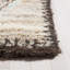 Tapis géométrique en laine / coton noué à la main Alimatou-1878101814