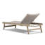 Delano Outdoor Teak Chaise Lounge-63791245
