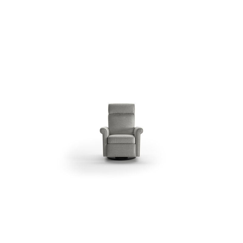 Rolled Recliner - Manual, Gray