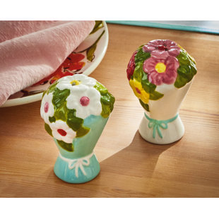 In Bloom Salt And Pepper Set Of 2 Blue Dolomite Everyday