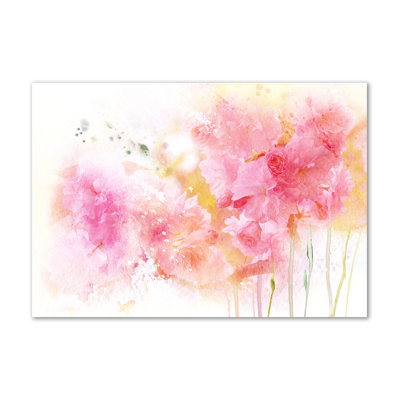 Flowers - Wrapped Canvas Print