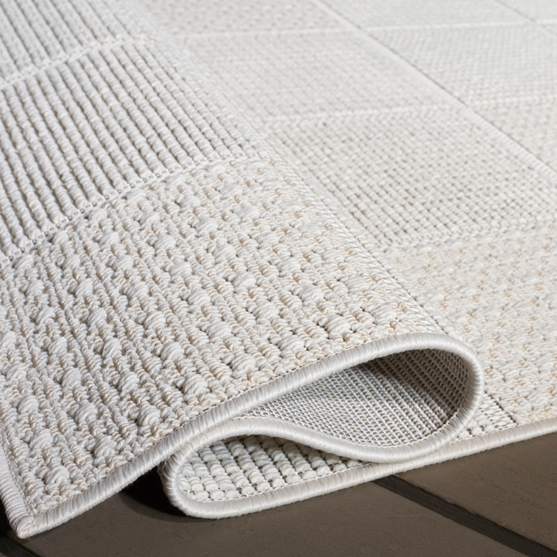 Veranda Performance Geometric Indoor Rug, Rectangle 5'3" x 7'6"