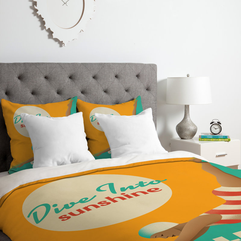 Anderson Design Group Polyester Duvet Cover, King Duvet Cover + 2 King Shams
