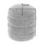 Soft Velvet  Round Ottoman Footrest Stool-1624849358