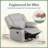 34”W Upholstered Swivel Reclining Rocking Chair-702031714
