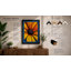 Radiant Daisy Botanical - Framed Print-652541491-652541495