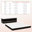 Matelas en mousse à mémoire de forme pliable 3 po Alwyn Home, matelas escamotable pliable avec housse lavable-1068354421