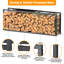 75cm W Metal Log Rack