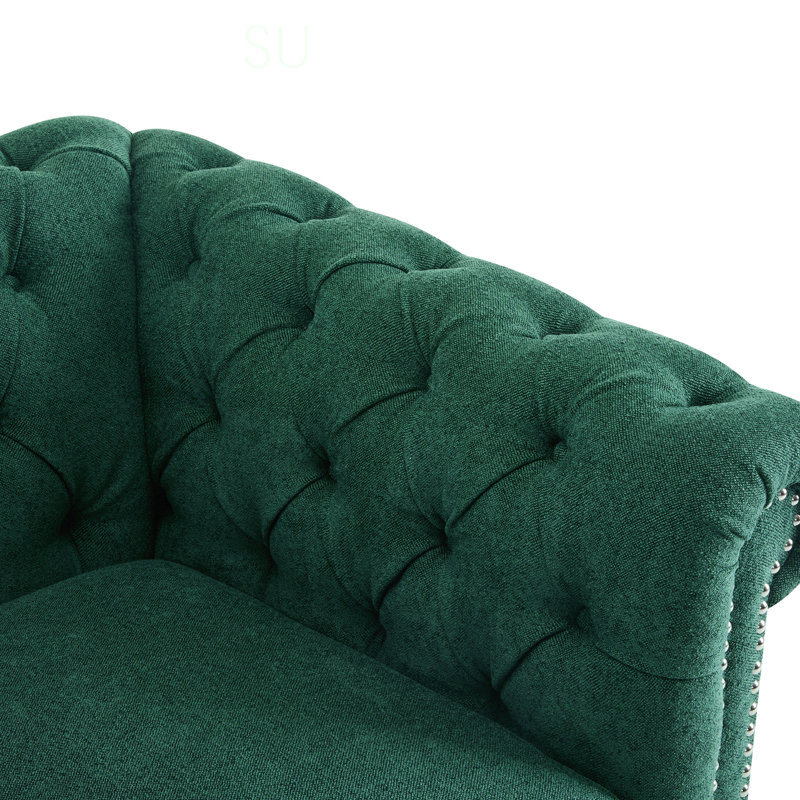 Fauteuil club pivotant Chesterfield