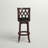Harold Swivel Upholstered Counter Stool with Solid Wood Frame-570452265-570452264