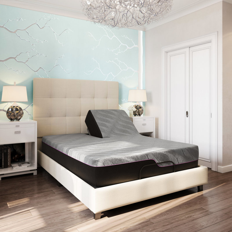 Matelas grand format en mousse de latex de 11 po et couche confortable