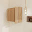 36" Wall Mounted Required Linen Cabinet with 3 Soft Close Doors-107134985