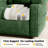 Infinite-Position Power Recliner With USB Port , Cup Holder & & Side Pockets, Thick Seat Cushion, Chenille Reclining Chair-1724008416