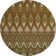 Premium Machine Washable Cerrito Brown Rug