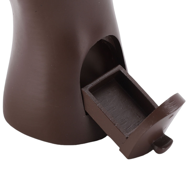 Tête de parfum parfumée pour les femmes noires élégantes en forme de résine de bureau à domicile
