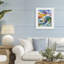 «Vibrant Sunrise Surf», reproduction sous verre, conception de Shelly Craig-1195854364-1195854366
