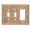 San Michele 3-Gang Toggle Light Switch / Rocker Combination Wall Plate