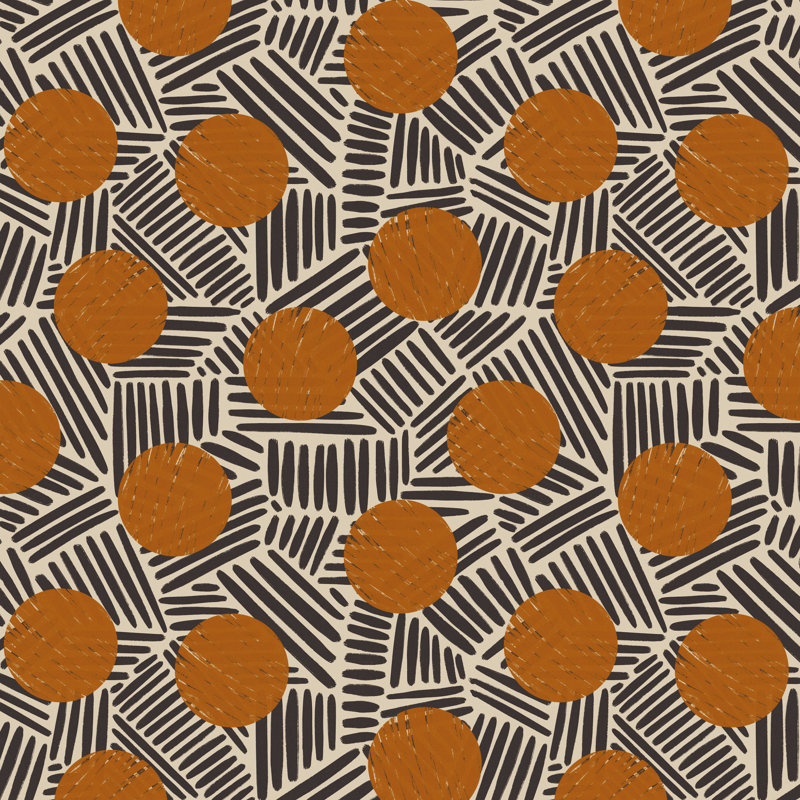 «Nahmod Alisa Galitsyna Neutral Abstract Pattern 2» par Alisa Galitsyna, reproduction d'art sur toile tendue