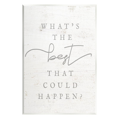 «The Best Thatrait Happen» par Sally Swatland - impression