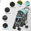 Foldable Pet Stroller for XS and S with Rain Cover-94516154
