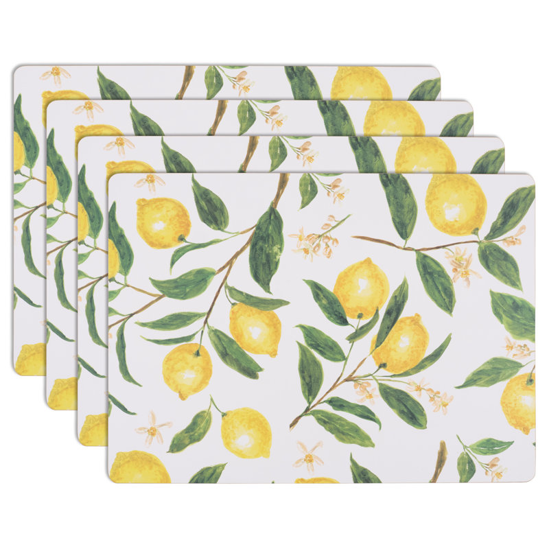 Shephard 100% Cotton Floral Rectangle Placemat