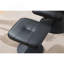 Fauteuil inclinable de massage avec repose-pieds, fauteuil inclinable pivotant à 360 ° en cuir PU avec base enveloppée, massage par vibration à 5 points, siège chauffant et dossier réglable à 140 ° pour la maison ou le bureau
